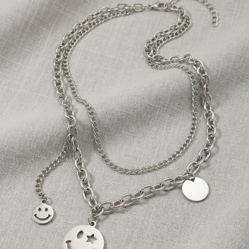 Silver Starry Smile